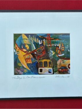 San Francisco Abstract Art Print